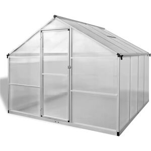 Sera din aluminiu cu cadru de bază - 6,05 m² Sera din aluminiu cu cadru de bază - 6,05 m²