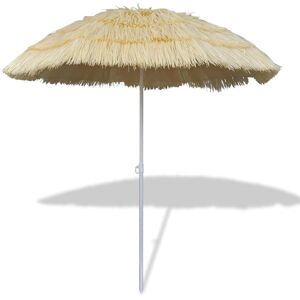 vidaXL Tilt Beach Umbrella Hawaii Style - Beach Umbrella vidaXL Tilt Beach Umbrella Hawaii Style - Beach Umbrella