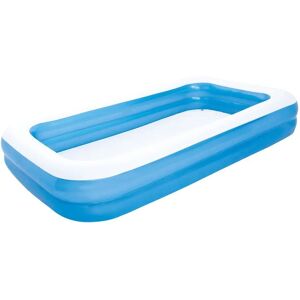 Piscine Gonflable Bestway - 305x183x46 cm - Bleu et Blanc - Publicité Piscine Gonflable Bestway - 305x183x46 cm - Bleu et Blanc - Publicité