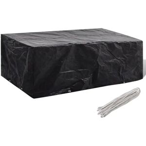 vidaXL Garden Furniture Cover 8 Eyelets 200×160×70 cm - Garden Furniture Cover vidaXL Garden Furniture Cover 8 Eyelets 200×160×70 cm - Garden Furniture Cover