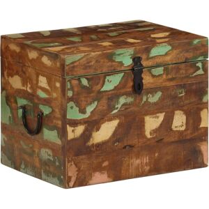 vidaXL Storage Box Solid Reclaimed Wood Entryway Trunk Ottomans Chest Stool - Storage box vidaXL Storage Box Solid Reclaimed Wood Entryway Trunk Ottomans Chest Stool - Storage box