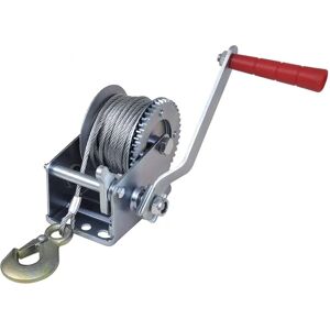 vidaXL Hand Winch 360 kg - Hand Winch for Heavy Lifting vidaXL Hand Winch 360 kg - Hand Winch for Heavy Lifting