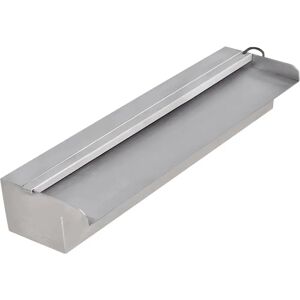 Fuente de agua con LEDs vidaXL 45cm Acero inoxidable Fuente de agua con LEDs vidaXL 45cm Acero inoxidable