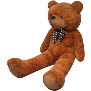 vidaXL 85 cm Brown Plush Teddy Bear - Stuffed Toy vidaXL 85 cm Brown Plush Teddy Bear - Stuffed Toy