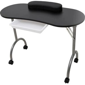 VIDAXL Manicure Tisch - Klappbar, Schublade, Verstellbare Räder - 90x37x68cm VIDAXL Manicure Tisch - Klappbar, Schublade, Verstellbare Räder - 90x37x68cm