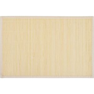 vidaXL Bamboo Placemats Set - 30x45cm Natural Beige - Placemat vidaXL Bamboo Placemats Set - 30x45cm Natural Beige - Placemat