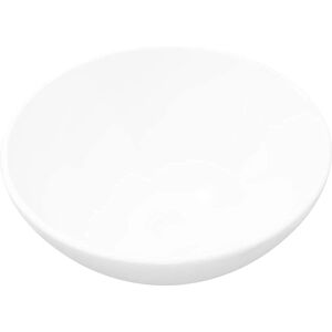 vidaXL Ceramic Bathroom Sink Basin White Round - Bathroom Sink vidaXL Ceramic Bathroom Sink Basin White Round - Bathroom Sink