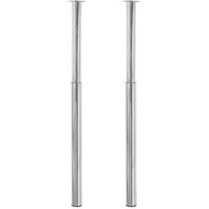 VidaXL Verstellbare Silber Tischbeine - Tischtyp VidaXL Verstellbare Silber Tischbeine - Tischtyp