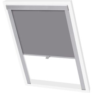 vidaXL Blackout Roller Blinds - Grey for Roof Window vidaXL Blackout Roller Blinds - Grey for Roof Window