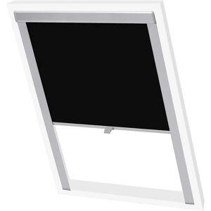 vidaXL Blackout Roller Blinds for Roof Window Black U08/808 - Roller Blinds vidaXL Blackout Roller Blinds for Roof Window Black U08/808 - Roller Blinds