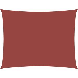 vidaXL Sunshade Sail Oxford Fabric Rectangular 4x6m Terracotta - Sunshade Sail vidaXL Sunshade Sail Oxford Fabric Rectangular 4x6m Terracotta - Sunshade Sail