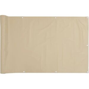 vidaXL Balkongskjerm 90x600cm Beige - Balkongskjerm vidaXL Balkongskjerm 90x600cm Beige - Balkongskjerm
