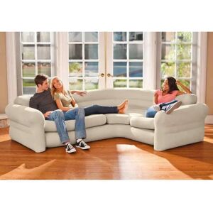 Intex Beige Inflatable Corner Sofa - Sofa Intex Beige Inflatable Corner Sofa - Sofa