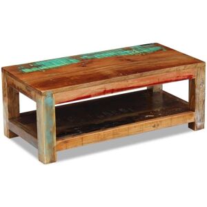 vidaXL Solid Reclaimed Wood Coffee Table - Coffee Table vidaXL Solid Reclaimed Wood Coffee Table - Coffee Table