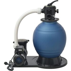 vidaXL Zandfilterpomp - 16800 L/u - Blauw - Model 684189 vidaXL Zandfilterpomp - 16800 L/u - Blauw - Model 684189