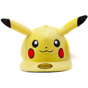 Difuzed Pokemon Pikachu Plush Snapback Cap Difuzed Pokemon Pikachu Plush Snapback Cap