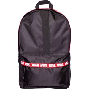 Marvel Rucksack - Klassisches Gurtband - Offiziell - Schwarz Marvel Rucksack - Klassisches Gurtband - Offiziell - Schwarz