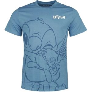 Disney Lilo Stitch Blå T-skjorte - Offisielt lisensiert Disney Lilo Stitch Blå T-skjorte - Offisielt lisensiert