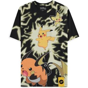 Difuzed - Pokémon Pikachu Lightning - Multicolor - Digital AOP - Shirt - Publicité Difuzed - Pokémon Pikachu Lightning - Multicolor - Digital AOP - Shirt - Publicité