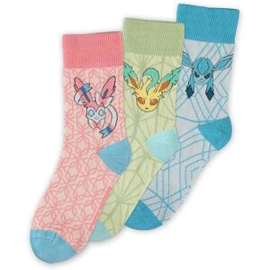Difuzed Eevee Evolution II Socken-Set - Größe 39-42 - Pokémon Difuzed Eevee Evolution II Socken-Set - Größe 39-42 - Pokémon