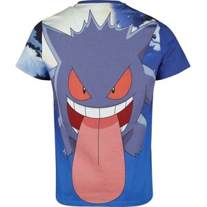 Pokemon Gengar Logo Unisex Blau T-Shirt - T Shirt Pokemon Gengar Logo Unisex Blau T-Shirt - T Shirt