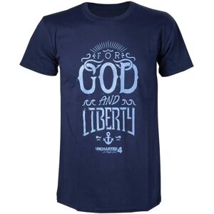 Difuzed Uncharted 4 - For God and Liberty - T-Shirt Difuzed Uncharted 4 - For God and Liberty - T-Shirt