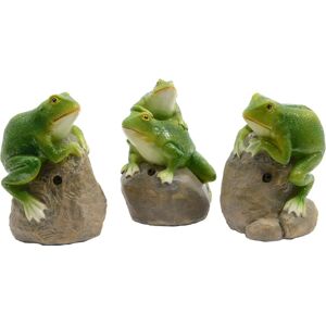 Figure Décorative Grenouille Verte Decoris avec son - Figurine - Publicité Figure Décorative Grenouille Verte Decoris avec son - Figurine - Publicité