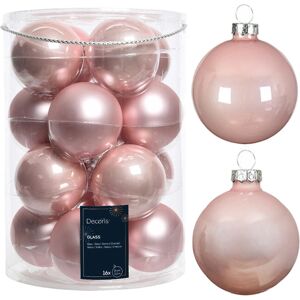 Kaemingk - 140721 - Altrosa - 8 cm - Glass Weihnachtskugeln Kaemingk - 140721 - Altrosa - 8 cm - Glass Weihnachtskugeln