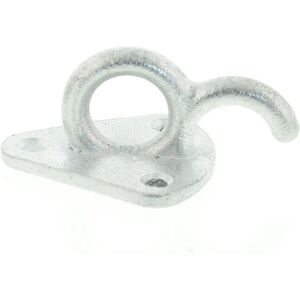 Pricenet Rope hook metal with eyelet 70x45mm Pricenet Rope hook metal with eyelet 70x45mm
