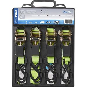 vidaXL ProPlus Ratchet Straps Set - Green vidaXL ProPlus Ratchet Straps Set - Green