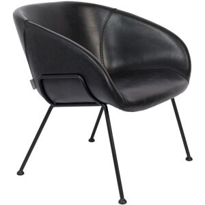 Zuiver Feston Schwarzer Loungesessel - Lounge Chair Zuiver Feston Schwarzer Loungesessel - Lounge Chair