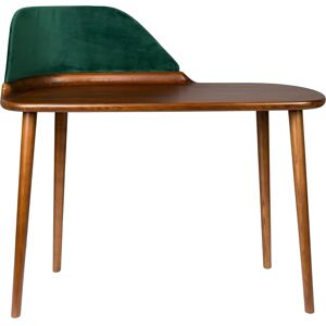Dutchbone Finn - Holz- und Samtisch Desk - Waldgrün Dutchbone Finn - Holz- und Samtisch Desk - Waldgrün