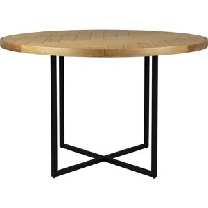 Dutchbone Runder Holztisch für 6 Personen, beige 120x75x120cm Dutchbone Runder Holztisch für 6 Personen, beige 120x75x120cm