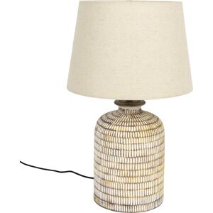 Dutchbone Russel Lampe de Table en Céramique - Lampe de Table - Publicité Dutchbone Russel Lampe de Table en Céramique - Lampe de Table - Publicité