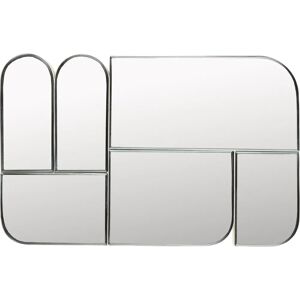 Miroir Glamour de Zuiver - Cadre en métal - Reflets multiples - Publicité Miroir Glamour de Zuiver - Cadre en métal - Reflets multiples - Publicité