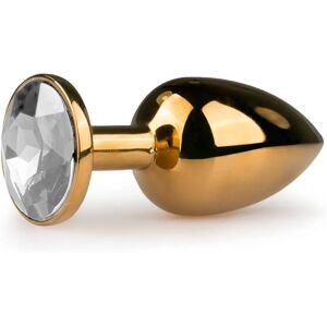 Easytoys EasyToys Metal No.1 Gilded Crystal Anal Plug - Buttplug Easytoys EasyToys Metal No.1 Gilded Crystal Anal Plug - Buttplug