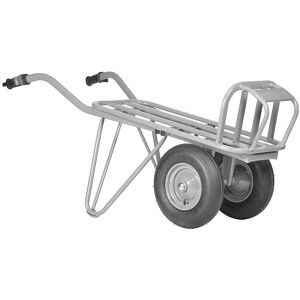 Cărucior Matador - 2 Roți pneumatice - 250kg Capacitate - Gri, Verde Cărucior Matador - 2 Roți pneumatice - 250kg Capacitate - Gri, Verde
