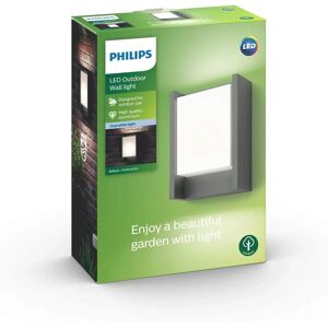 Philips Arbour Outdoor Wall Light - LED, Anthracite - Wall Light Philips Arbour Outdoor Wall Light - LED, Anthracite - Wall Light