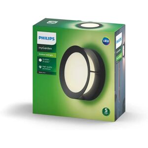 Philips Black Actea LED Outdoor Wall Light - Outdoor wall lighting Philips Black Actea LED Outdoor Wall Light - Outdoor wall lighting