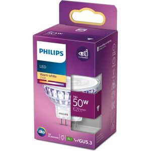 Philips GU5.3 Warm White LED Bulb - LED bulb - 7W - 621 Lumens Philips GU5.3 Warm White LED Bulb - LED bulb - 7W - 621 Lumens
