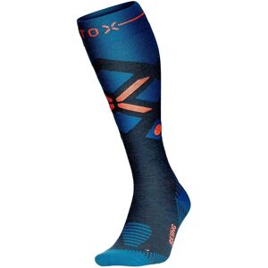 Stox Merino Ski Socks - Petrol - M2 - Heren Stox Merino Ski Socks - Petrol - M2 - Heren