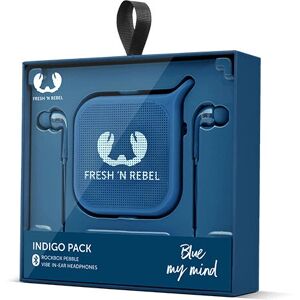 Enceinte portable Indigo avec écouteurs et microphone - Coffret Cadeau - Publicité Enceinte portable Indigo avec écouteurs et microphone - Coffret Cadeau - Publicité