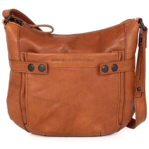 SPIKES & SPARROW Cognac Leder Umhängetasche - Handtasche SPIKES & SPARROW Cognac Leder Umhängetasche - Handtasche