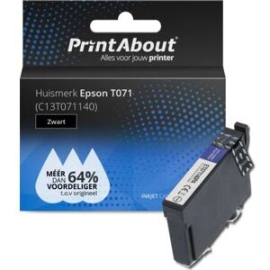 PrintAbout C13T071140 Tintenpatrone - Schwarz - Kompatibel mit Epson PrintAbout C13T071140 Tintenpatrone - Schwarz - Kompatibel mit Epson