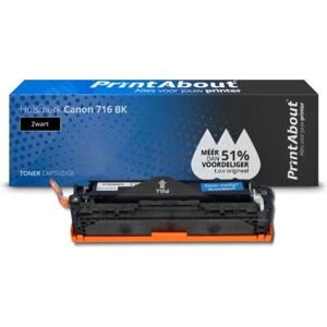 PrintAbout Canon 716 BK Hochkapazitäts Toner - Schwarze Kartusche PrintAbout Canon 716 BK Hochkapazitäts Toner - Schwarze Kartusche
