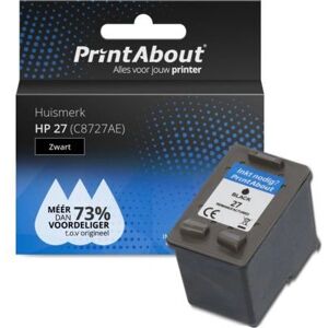 PrintAbout Cartuccia inchiostro nera C8727AE - Accessorio per stampante PrintAbout Cartuccia inchiostro nera C8727AE - Accessorio per stampante