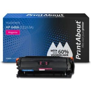PrintAbout CE263A Toner Magenta - Kompatibel HP 648A PrintAbout CE263A Toner Magenta - Kompatibel HP 648A