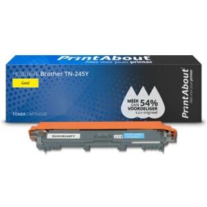 PrintAbout TN-245Y Toner Jaune - Grande Capacité - Cartouche de Toner - Publicité PrintAbout TN-245Y Toner Jaune - Grande Capacité - Cartouche de Toner - Publicité