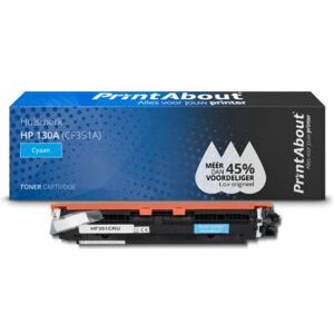 PrintAbout CF351A Toner - Cyan - Kompatibel mit HP 130A PrintAbout CF351A Toner - Cyan - Kompatibel mit HP 130A