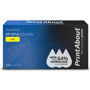PrintAbout HP 651A Gelb Toner - Tonerpatrone PrintAbout HP 651A Gelb Toner - Tonerpatrone